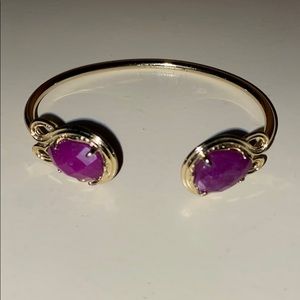 Kendra Scott magenta bracelet